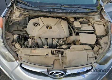 2013 Hyundai Elantra Gls из США, поврежденный, VIN 5NPDH4AE4DH329093